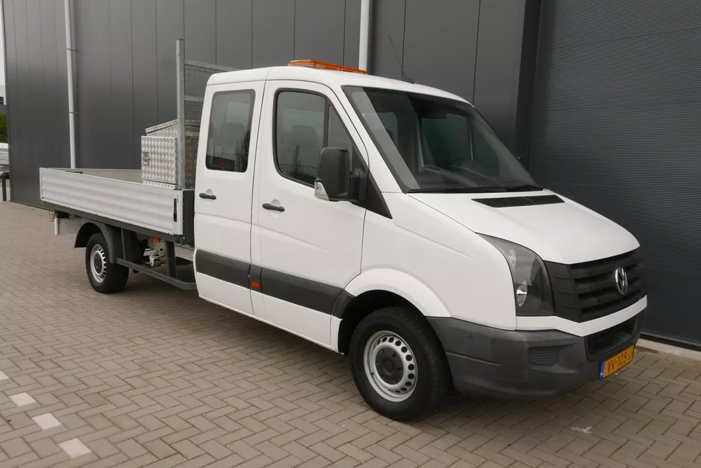 Volkswagen Crafter 35 2.0 TDI L3H1 PICK UP DUBBEL CABINE, 99987 KM, MARGE.